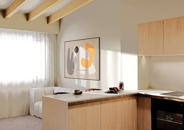 Cocina con equipamiento integrado en M.276